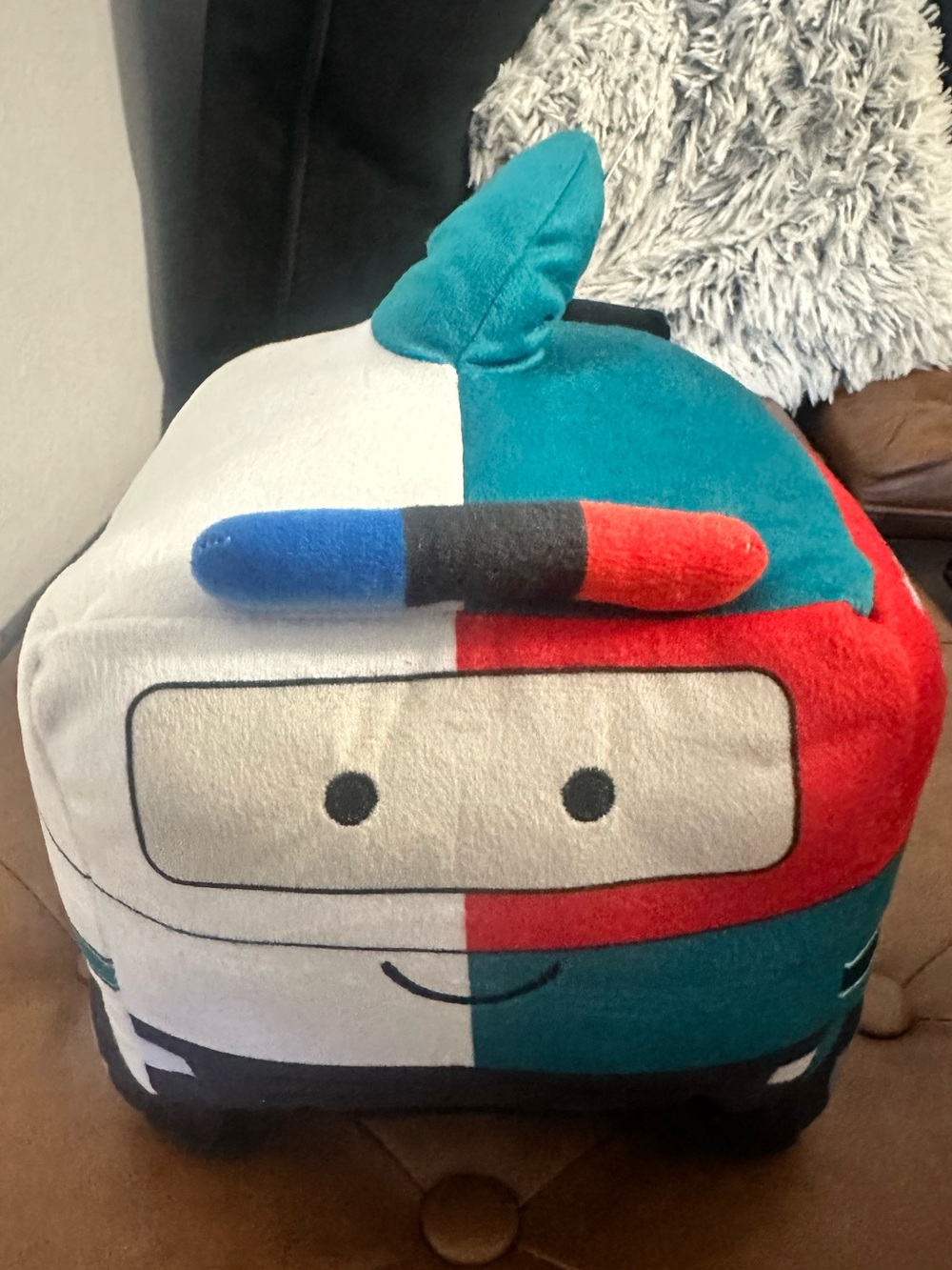 🛍️ SAN JOSE SHARKS Firetruck/EMS Collab Giveaway Zamboni Plushie 🦈
